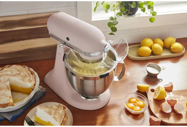 KitchenAid - 5 QT Feather Pink Artisan Tilt-Head Stand Mixer with Premium Accessory Pack - KSM195PSFT - DISCONTINUED