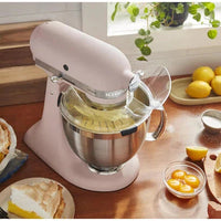 KitchenAid - 5 QT Feather Pink Artisan Tilt-Head Stand Mixer with Premium Accessory Pack - KSM195PSFT - DISCONTINUED