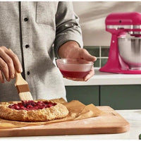 KitchenAid - 5 QT Hibiscus Artisan Tilt-Head Stand Mixer with Premium Accessory Pack - KSM195PSHI