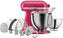 KitchenAid - 5 QT Hibiscus Artisan Tilt-Head Stand Mixer with Premium Accessory Pack - KSM195PSHI - DISCONTINUED