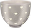 KitchenAid - 5 QT Layered Hearts Ceramic Bowl with Handle for Tilt Head Mixers - KSM2CB5CH