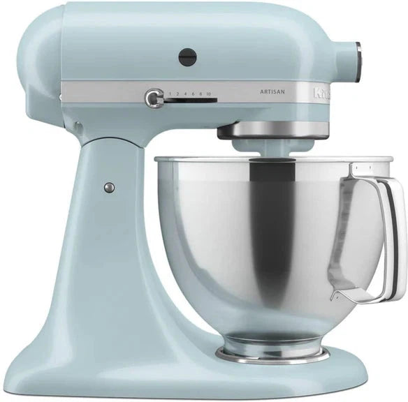 KitchenAid - 5 QT Mineral Water Blue Artisan Tilt-Head Stand Mixer with Premium Accessory Pack - KSM195PSMI - DISCONTINUED