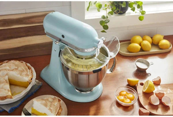 KitchenAid - 5 QT Mineral Water Blue Artisan Tilt-Head Stand Mixer with Premium Accessory Pack - KSM195PSMI - DISCONTINUED