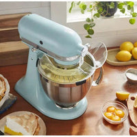 KitchenAid - 5 QT Mineral Water Blue Artisan Tilt-Head Stand Mixer with Premium Accessory Pack - KSM195PSMI - DISCONTINUED