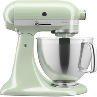 KitchenAid - 5 QT Pistachio Artisan Tilt-Head Stand Mixer with Premium Accessory Pack - KSM195PSPT