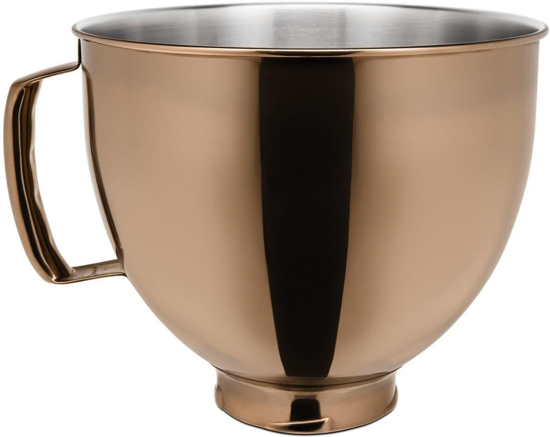 KitchenAid - 5 QT Radiant Copper Stainless Steel Bowl - KSM5SSBRC