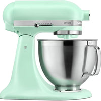 KitchenAid - 5 QT Spearmint Artisan Tilt-Head Stand Mixer with Premium Accessory Pack - KSM195PSSD
