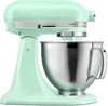 KitchenAid - 5 QT Spearmint Artisan Tilt-Head Stand Mixer with Premium Accessory Pack - KSM195PSSD