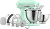 KitchenAid - 5 QT Spearmint Artisan Tilt-Head Stand Mixer with Premium Accessory Pack - KSM195PSSD