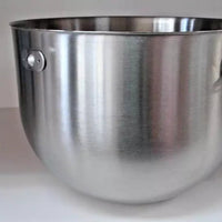 KitchenAid - 5 QT Stainless-Steel Commercial Mixing Bowl with Handle - KN25NSF