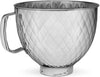 KitchenAid - 5 QT Tilt Head Quilted Stainless Steel Bowl - KSM5SSBQB - DISCONTINUED
