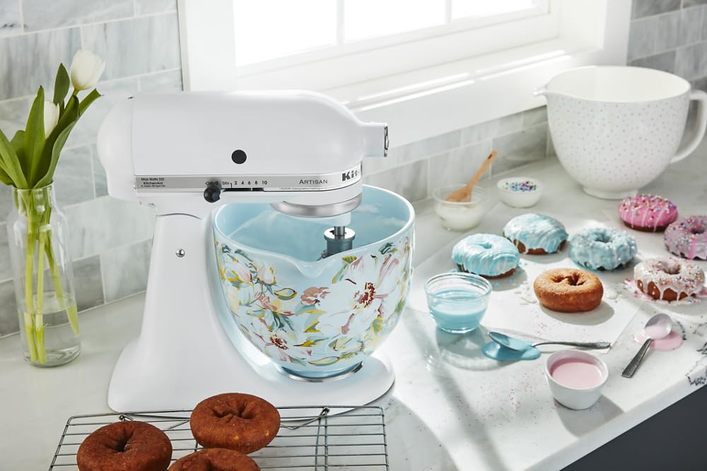 KitchenAid - 5 QT White Gardenia Ceramic Bowl - KSM2CB5PWG
