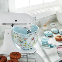 KitchenAid - 5 QT White Gardenia Ceramic Bowl - KSM2CB5PWG