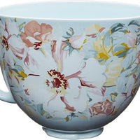 KitchenAid - 5 QT White Gardenia Ceramic Bowl - KSM2CB5PWG