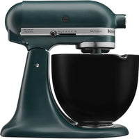 KitchenAid - 5 Quart Black on Black Smooth Ceramic Bowl for 4.5 & 5 qt Tilt-Head Stand Mixers - KSM2CB5BB