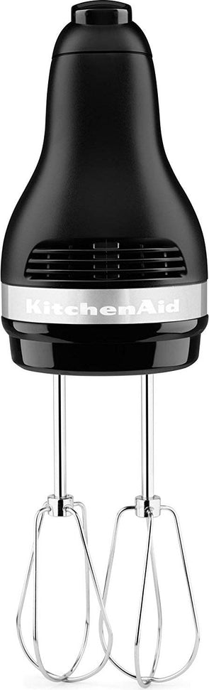 KitchenAid - 5-Speed Black Matte Ultra Power Hand Mixer - KHM512BM
