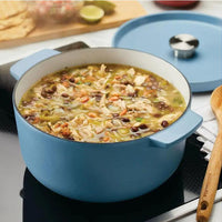 KitchenAid - 6 QT Blue Enameled Cast Iron Dutch Oven with Lid - 48531 - DISCONTINUED