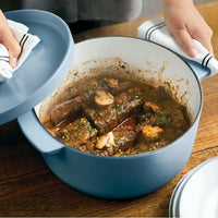 KitchenAid - 6 QT Blue Enameled Cast Iron Dutch Oven with Lid - 48531 - DISCONTINUED