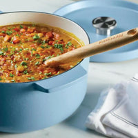 KitchenAid - 6 QT Blue Enameled Cast Iron Dutch Oven with Lid - 48531 - DISCONTINUED