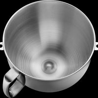 KitchenAid - 6 QT Bowl-Lift Polished Stainless Steel Bowl with Comfort Handle For Professional 600 Mixers - KN2B6PEH