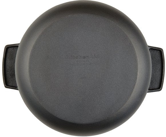 KitchenAid - 6 QT Seasoned Cast Iron Dutch Oven/Casserole - 48396
