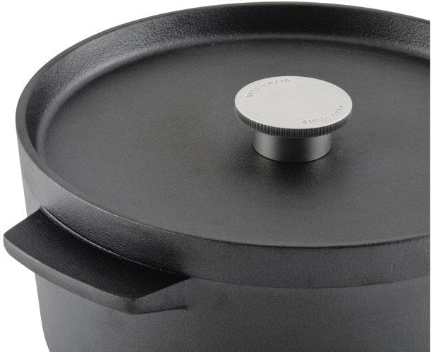 KitchenAid - 6 QT Seasoned Cast Iron Dutch Oven/Casserole - 48396