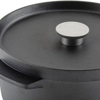 KitchenAid - 6 QT Seasoned Cast Iron Dutch Oven/Casserole - 48396