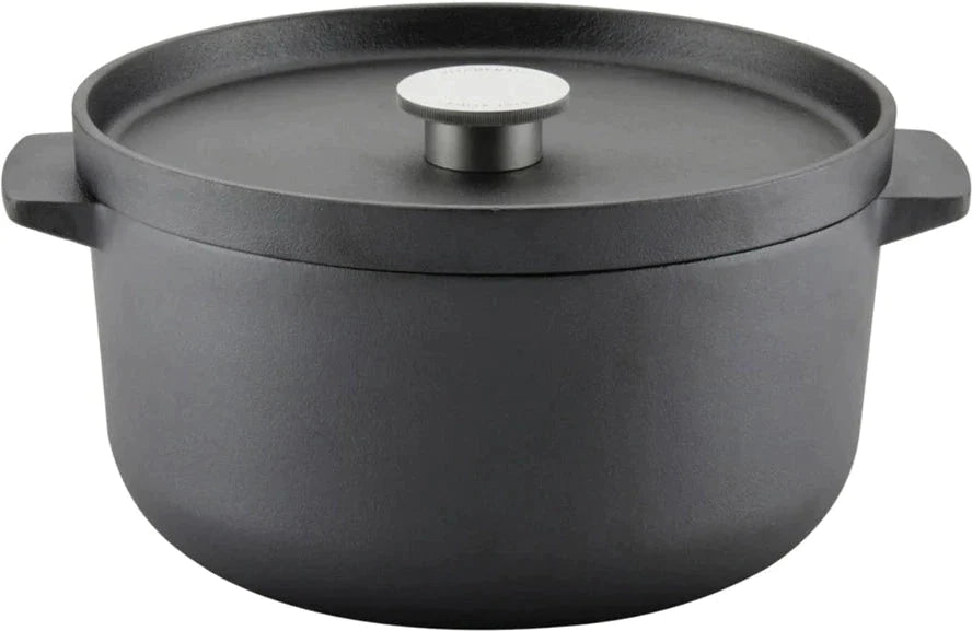 KitchenAid - 6 QT Seasoned Cast Iron Dutch Oven/Casserole - 48396