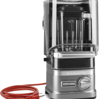 KitchenAid - 60 Oz Commercial NSF Contour Silver Enclosure Blender - KSBC1B2CU - DISCONTINUED