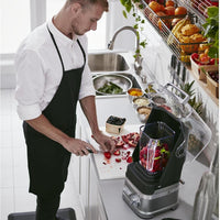 KitchenAid - 60 Oz Commercial NSF Contour Silver Enclosure Blender - KSBC1B2CU - DISCONTINUED