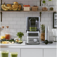 KitchenAid - 60 Oz Commercial NSF Contour Silver Enclosure Blender - KSBC1B2CU - DISCONTINUED