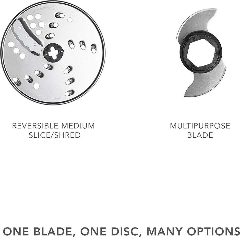 KitchenAid - 7 Cup Empire Red Food Processor - KFP0718ER