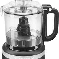 KitchenAid - 7 Cup Matte Black Food Processor - KFP0718BM
