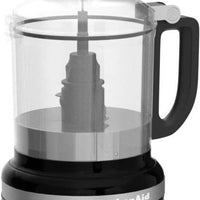 KitchenAid - 7 Cup Onyx Black Easy Store Food Processor - KFP0718OB