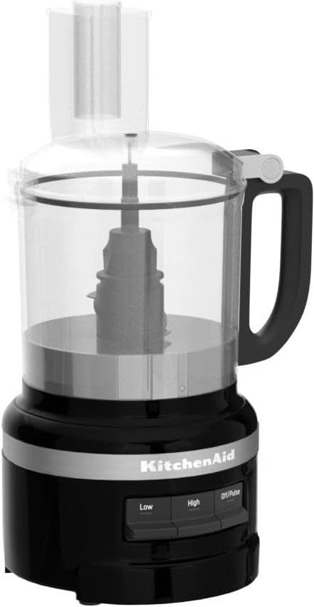 KitchenAid - 7 Cup Onyx Black Easy Store Food Processor - KFP0718OB - DISCONTINUED