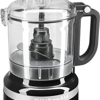 KitchenAid - 7 Cup Onyx Black Easy Store Food Processor - KFP0718OB