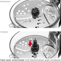 KitchenAid - 7 Cup White Food Processor - KFP0718WH