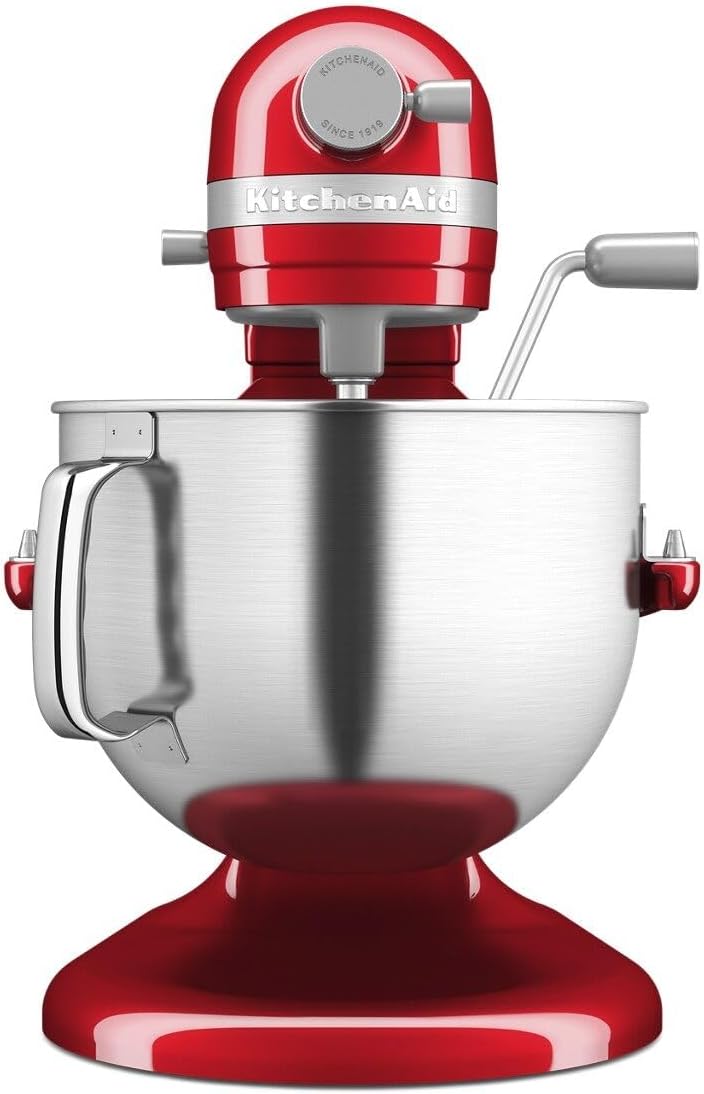 KitchenAid - 7 QT Bowl-Lift Stand Mixer Candy Apple Red - KSM70SKXXCA