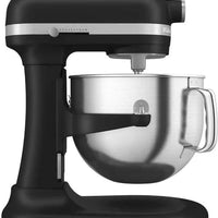 KitchenAid - 7 QT Cast Iron Black Bowl-Lift Stand Mixer - KSM70SKXXBK