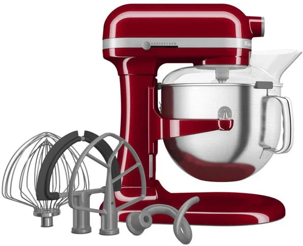 KitchenAid - 7 QT Empire Red Bowl-Lift Stand Mixer - KSM70SKXXER