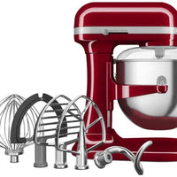KitchenAid - 7 QT Empire Red Bowl-Lift Stand Mixer with Redesigned Premium Touchpoints - KSM70SNDXER