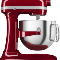 KitchenAid - 7 QT Empire Red Bowl-Lift Stand Mixer with Redesigned Premium Touchpoints - KSM70SNDXER
