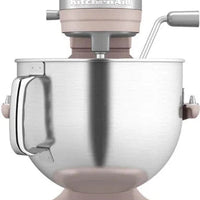 KitchenAid - 7 QT Feather Pink Bowl-Lift Stand Mixer - KSM70SKXXFT