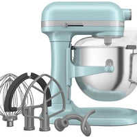 KitchenAid - 7 QT Mineral Water Blue Bowl-Lift Stand Mixer - KSM70SKXXMI