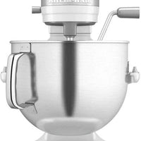 KitchenAid - 7 QT White Bowl-Lift Stand Mixer - KSM70SKXXWH