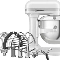 KitchenAid - 7 QT White Bowl-Lift Stand Mixer with Redesigned Premium Touchpoints - KSM70SNDXWH