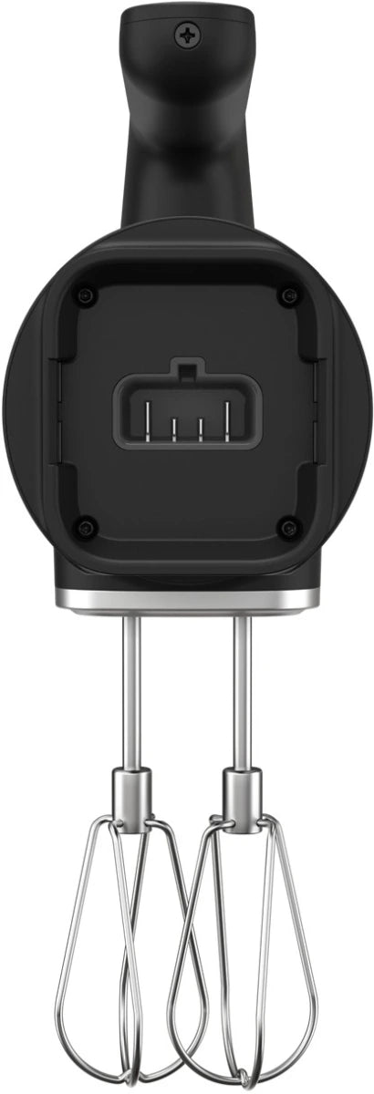 KitchenAid - 7 Speed Black Matte Cordless Hand Mixer - Battery Included - KHMR762BM