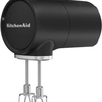 KitchenAid - 7 Speed Black Matte Cordless Hand Mixer - Battery Sold Separately - KHMR700BM