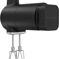 KitchenAid - 7 Speed Black Matte Cordless Hand Mixer - Battery Sold Separately - KHMR700BM