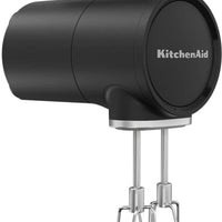 KitchenAid - 7 Speed Black Matte Cordless Hand Mixer - Battery Sold Separately - KHMR700BM
